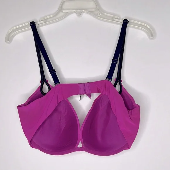 VICTORIA’S SECRET “Sexy Little Things” Bra 38D Magenta Pink Push Up Underwire - Picture 2 of 5